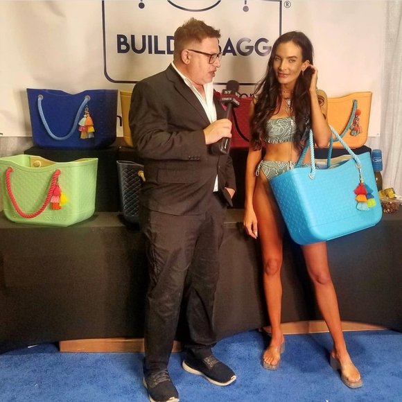 BocaBagg (Aqua) Large EVA Tote Bag-Like Bogg Bag - Picture 5 of 5